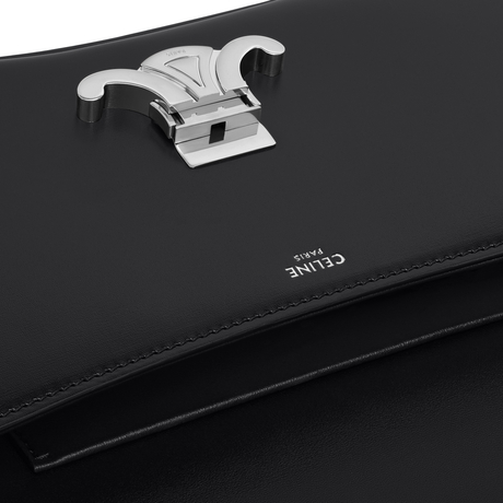 MEDIUM CELINE LOLA BAG IN SHINY CALFSKIN BLACK - Image 4